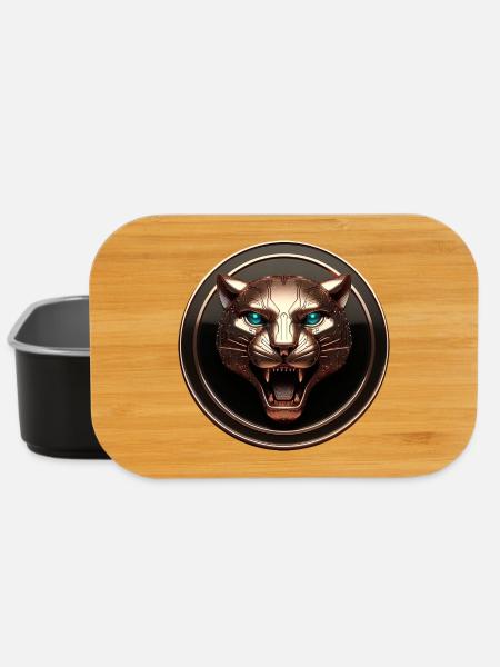 Technologie futuriste Panther Gold - Boîte à goûter - noir