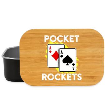 Jackpot Gambling Casino Poker Statement Joueur professionnel - Boîte à goûter - noir - Devant