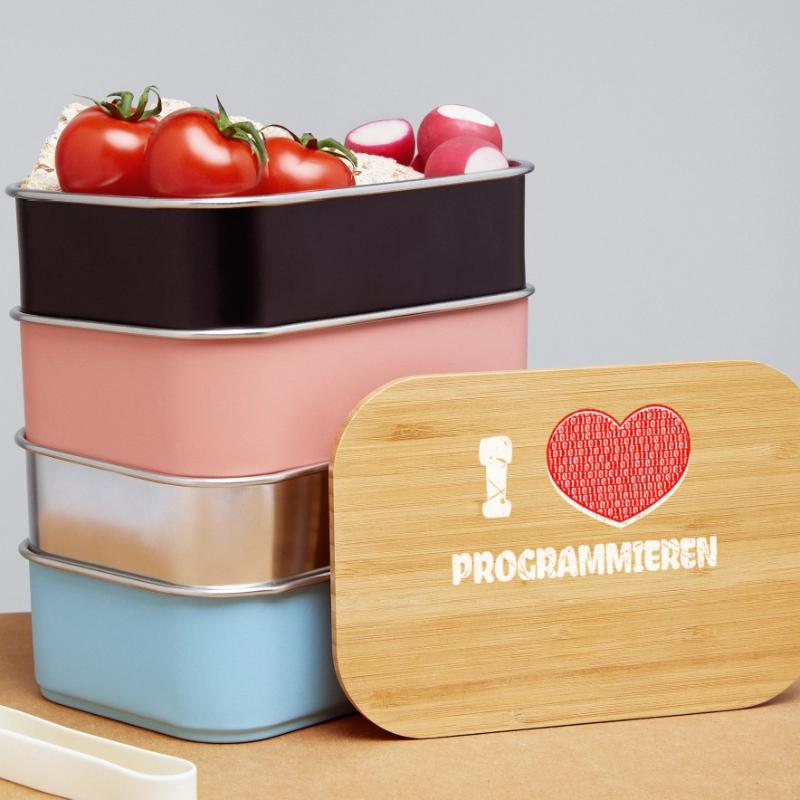 Developer Heart Programmer Statement Computer Science Lunch Box