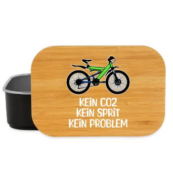 Bicycle Refueling Energy Statement Energy Storage - Lunch Box - black - Front