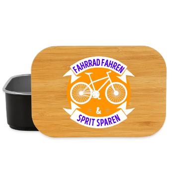 Bicycle Statement Charging Electric Energy - Lunch Box - black - Front