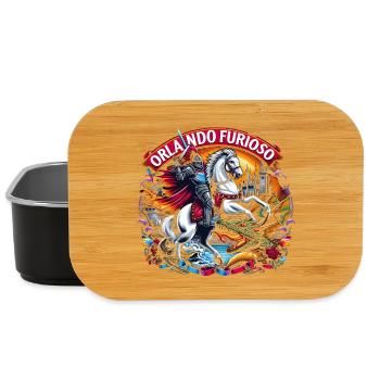 Knight Orlando Furioso - Lunch Box - black - Front