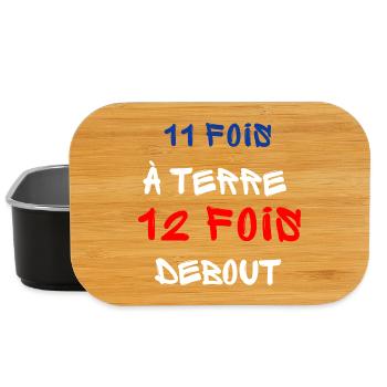Cartoon 11 Times to Tender - Lunch Box - black - Front