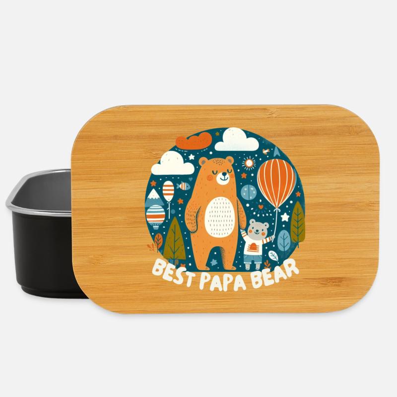Vatertag. Bester - Lunch Box - Schwarz