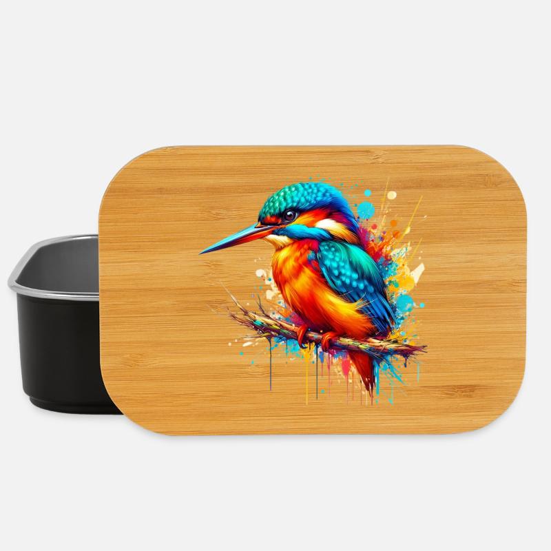 Eisvogel - Lunch Box - Schwarz