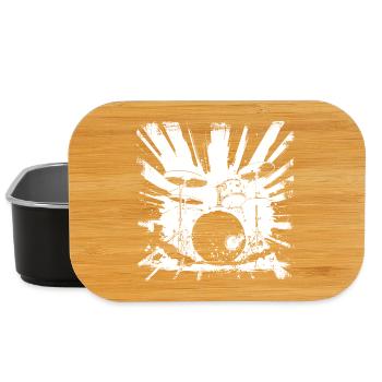 Drums Graphics - Lunch Box - black - Front
