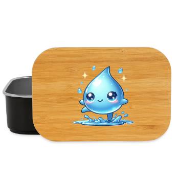 Water - Lunch Box - black - Front