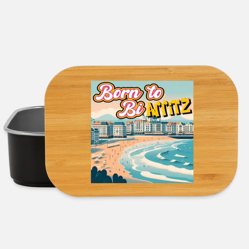Born to Biarritz - Lunch Box - black