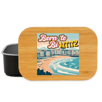 Geboren, um Arritz zu sein - Lunch Box - Schwarz - Vorne
