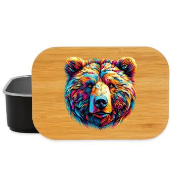 Bear - Lunch Box - black - Front
