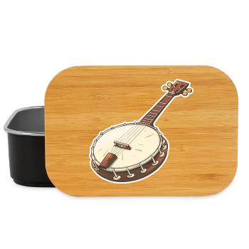 Banjo Graphics - Lunch Box - black - Front