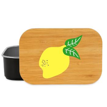 CITRON AGRUMES - Boîte à goûter - noir - Devant