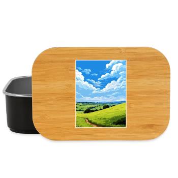 Howardian Hills Aonb Reiseposter Souvenir WPA - Lunch Box - Schwarz - Vorne