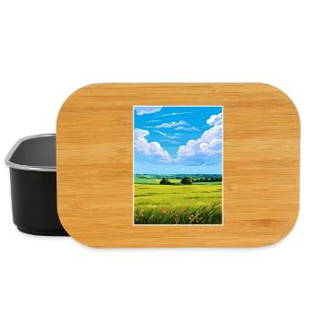 Howardian Hills Aonb Reiseposter Souvenir WPA - Lunch Box - Schwarz - Vorne