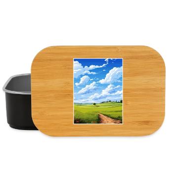 Howardian Hills Aonb Reiseposter Souvenir WPA - Lunch Box - Schwarz - Vorne