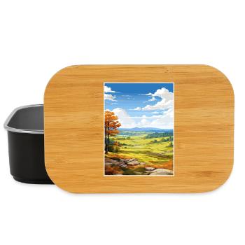 Clwydian Range And Dee Valley Aonb Travel Poster - Lunch Box - black - Front