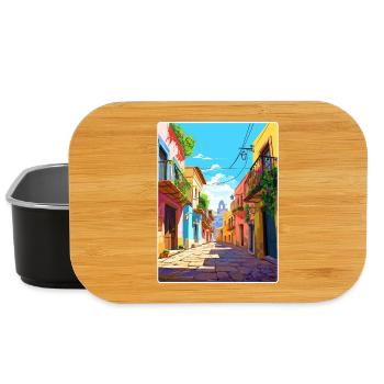Tequila Mexiko Reise Poster Souvenir Malerei WPA - Lunch Box - Schwarz - Vorne