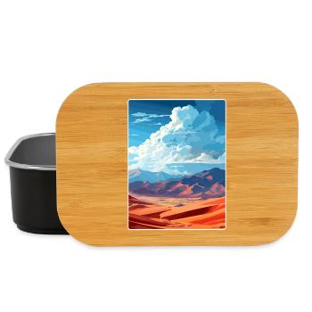 Great Sand Dunes National Park Colorado Travel WPA - Lunch Box - black - Front