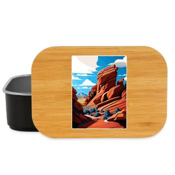 Red Rocks Park Und Amphitheater Colorado Reisen - Lunch Box - Schwarz - Vorne