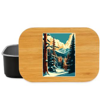 Beaver Creek Ski Voyage Affiche Peinture Souvenir WPA - Boîte à goûter - noir - Devant