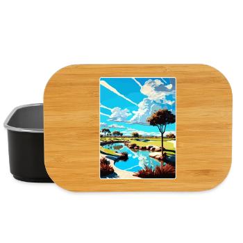 Tpc Scottsdale Golf Arizona Reiseposter Souvenir - Lunch Box - Schwarz - Vorne