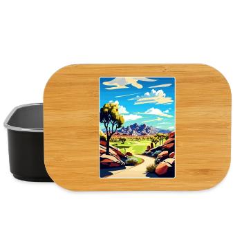 Quintero Golf Club Arizona Reiseposter Souvenir - Lunch Box - Schwarz - Vorne