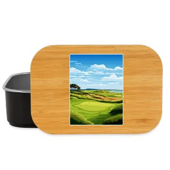 Bandon Dunes Golf Resort Travel Poster Souvenir - Lunch Box - black - Front
