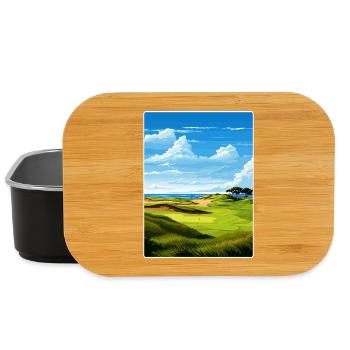 Bandon Dunes Golf Resort Travel Poster Souvenir - Lunch Box - black - Front