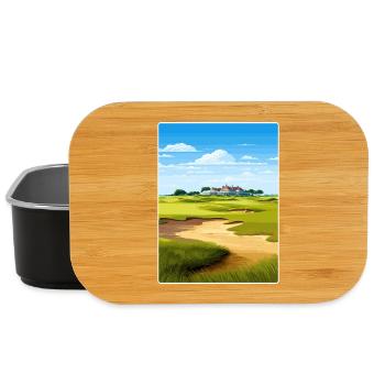 Kiawah Island Golf Club Reiseposter Souvenir WPA - Lunch Box - Schwarz - Vorne