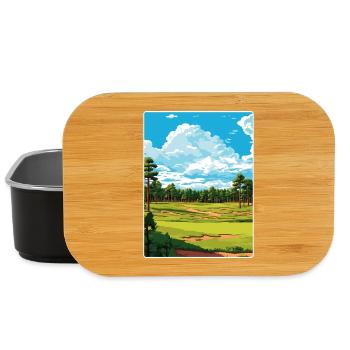 Pinehurst Golf Resort Reiseposter Souvenir WPA - Lunch Box - Schwarz - Vorne