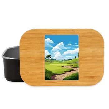 Winged Foot Golf Club Affiche de voyage Souvenir WPA - Boîte à goûter - noir - Devant