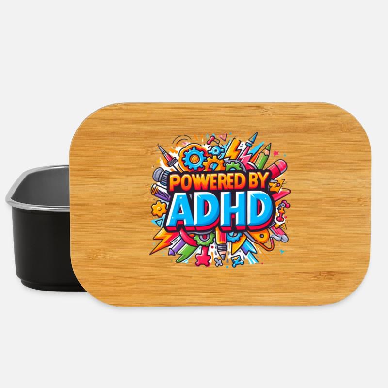ADHD - Lunch Box - black