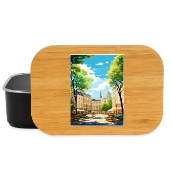 Aix En Provence France Travel Poster Souvenir WPA - Lunch Box - black - Front