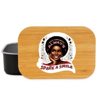 SPARK A SMILE - Lunch Box - black - Front