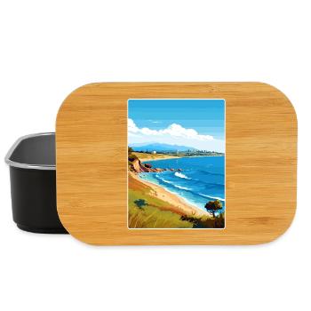 Gallipoli Turquie Voyage Affiche Peinture Souvenir WPA - Boîte à goûter - noir - Devant