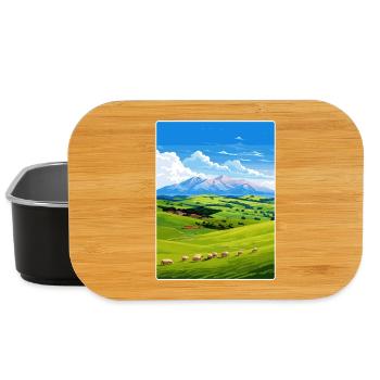 Gran Sasso Monti Della Nationalpark Reisen - Lunch Box - Schwarz - Vorne