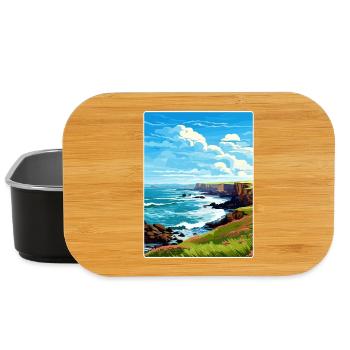 Lizard Point England Reiseposter Souvenir WPA - Lunch Box - Schwarz - Vorne