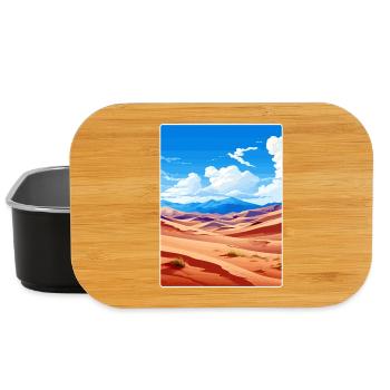 Great Sand Dunes National Park Colorado Travel WPA - Lunch Box - black - Front