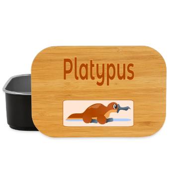 Platypus Australia - Lunch Box - black - Front