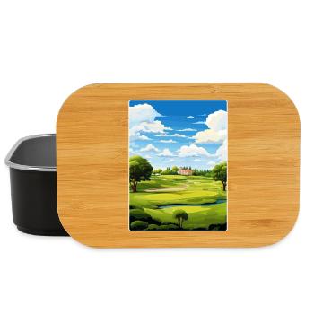Oak Hills Golf Club Vintage Travel Poster Souvenir - Lunch Box - black - Front
