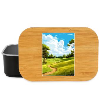 Oak Hills Golf Club Vintage Travel Poster Souvenir - Lunch Box - black - Front