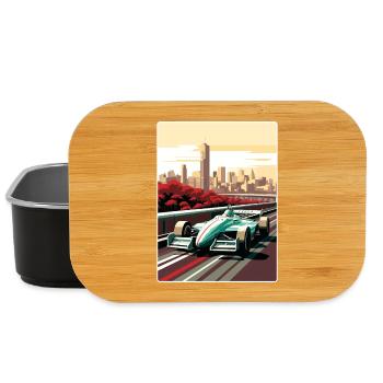 Melbourne Circuit Motorsport Rennen Australien Rennen - Lunch Box - Schwarz - Vorne