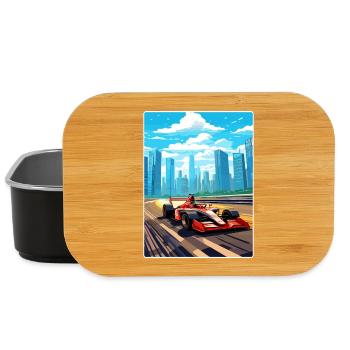 Shanghai Circuit Motorsport Race China Travel Card - Lunch Box - Schwarz - Vorne