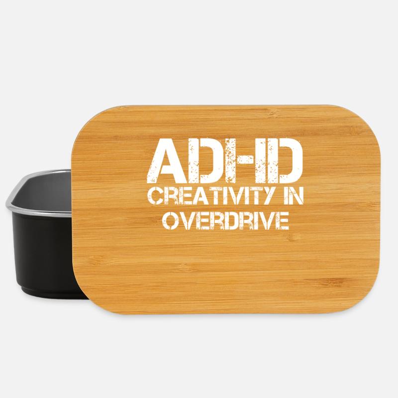 ADHD - Lunch Box - black