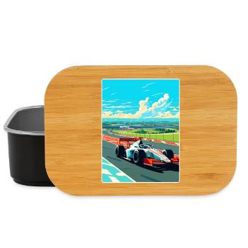 Magny Cours Circuit Motorsport Race France Travel - Lunch Box - black - Front