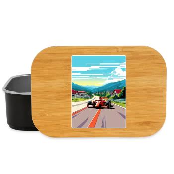 Spielberg Circuit Motorsport Rennen Österreich Reisen - Lunch Box - Schwarz - Vorne