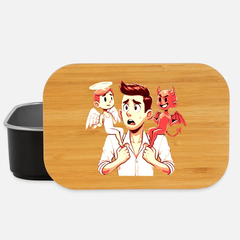 Zerrissen die Stimme des Gewissens - Lunch Box - Schwarz
