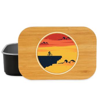 Sunset Cliff Ride - Lunch Box - Schwarz - Vorne
