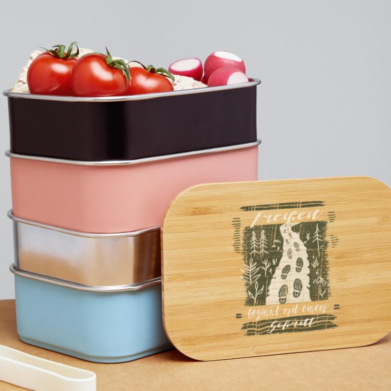 The path is created while walking – Wald Design Lunch Box