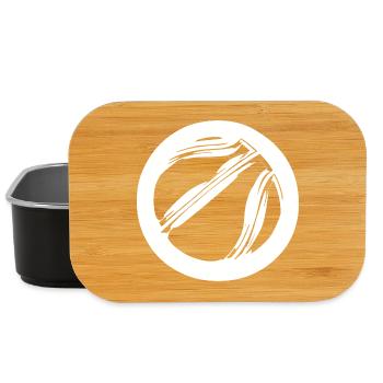 Basketball Ball Sketch - Lunch Box - black - Front
